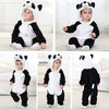 Unisex Baby Panda Costume Plush Jumpsuit