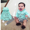 Baby 2 Piece Hooded Cloth Set