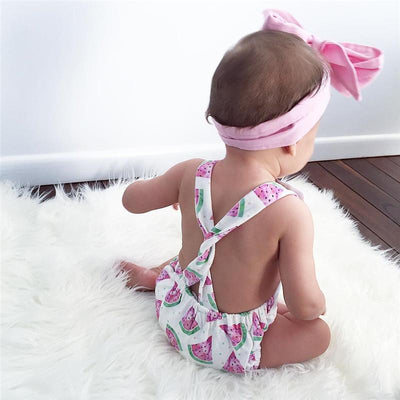 Baby Girls Clothes Sleeveless Watermelon