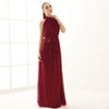 Chiffon Maxi Maternity Dress