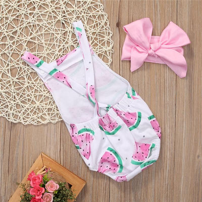 Baby Girls Clothes Sleeveless Watermelon