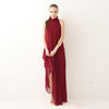 Chiffon Maxi Maternity Dress