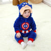 Captain America Baby Romper