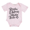 Cute Funny Pink Bodysuit for Infant Toddlers